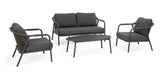 SET4 SITZGRUPPE C-C MIRAVET ANT/GRÜN